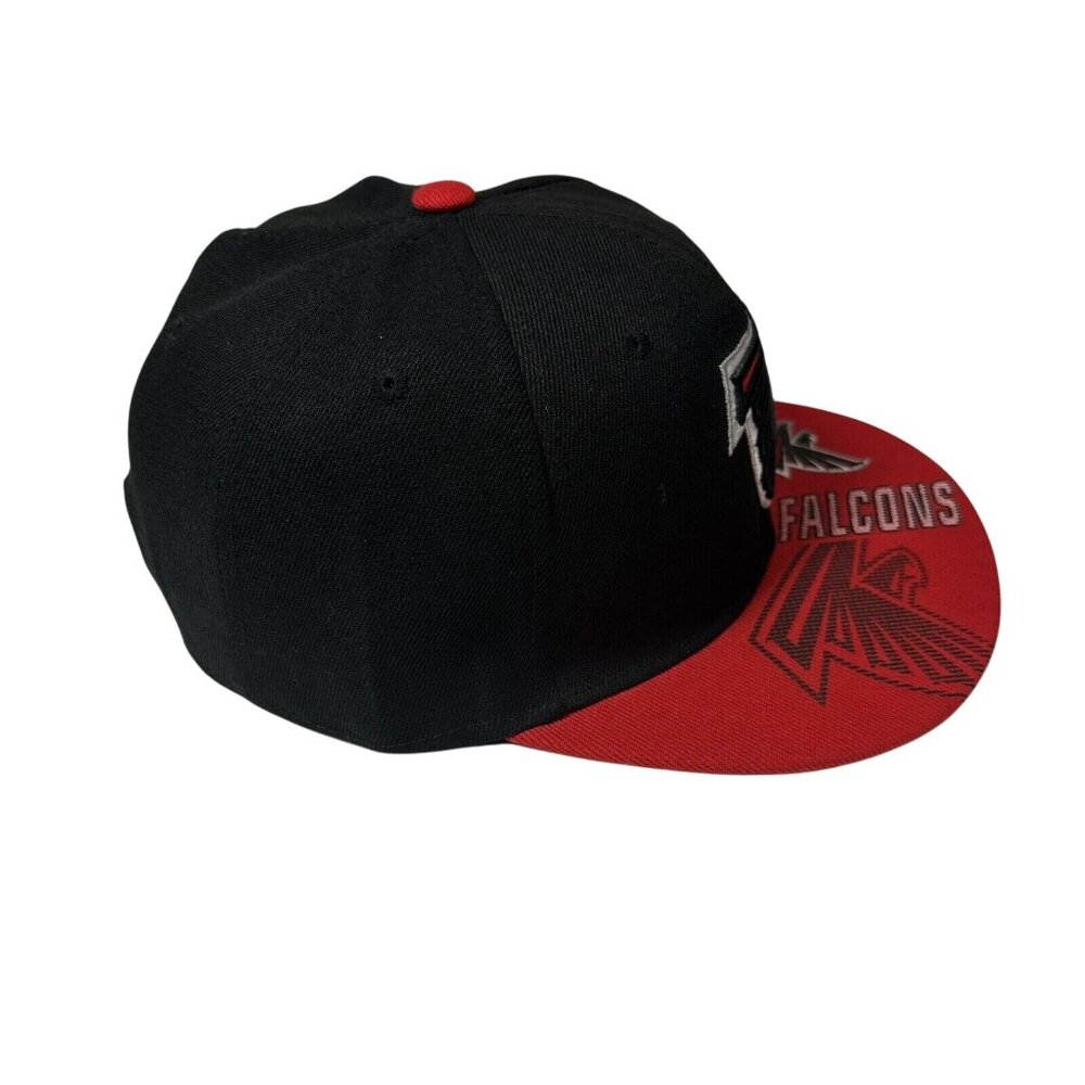 New Era Atlanta Falcons Snapback Hat Cap Flat Brim With Logo 9Fifty NFL Football - Picture 3 of 8